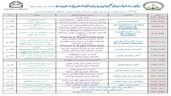 سمينار يك روزه فناوري هاي نوين تشخيصي (آبان 1395)